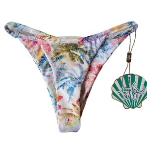 Meg Liz Swimwear Marina Bikini Bottom Swim SZ Small